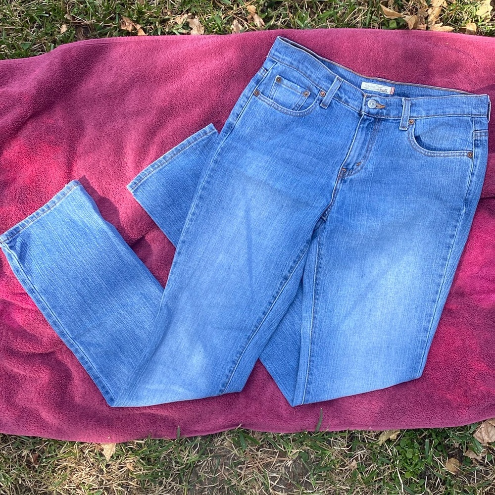 Levi’s 505 straight leg jeans